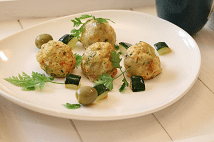 Ricetta salutare per polpette con riso e fagioli