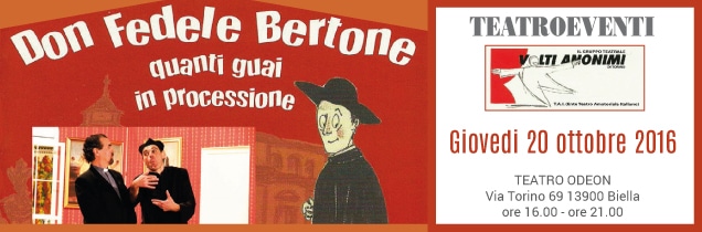 Don Fedele Bertone a Biella