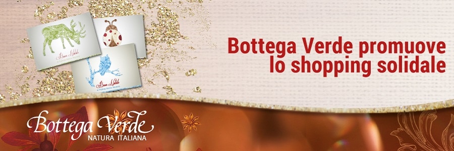 Bottega verde shopping solidale