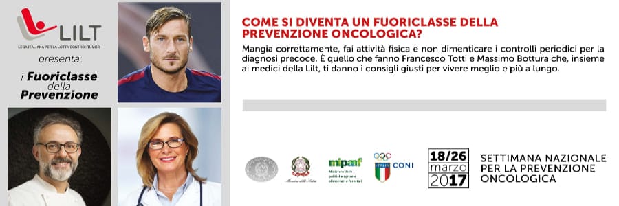 Settimana Nazionale Prevenzione Oncologica marzo 2017