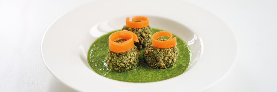 Polpette di spinaci e orzo
