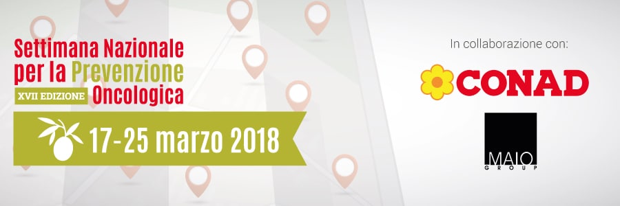 Settimana Nazionale per la Prevenzione Oncologica 2018